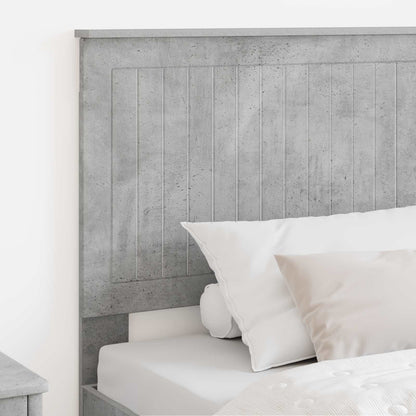 vidaXL Headboard Concrete Grey Engineered wood 3