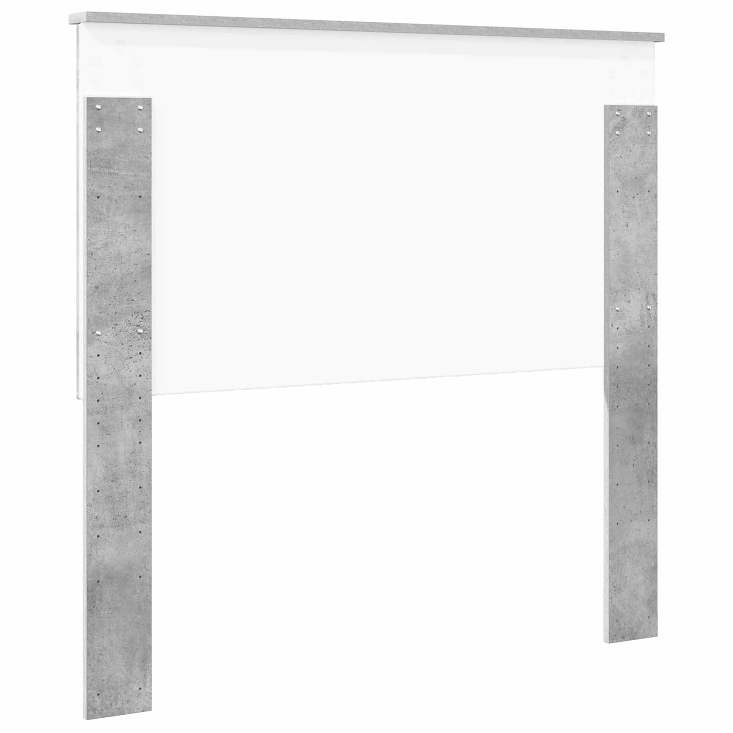vidaXL Headboard Concrete Grey Engineered wood 6