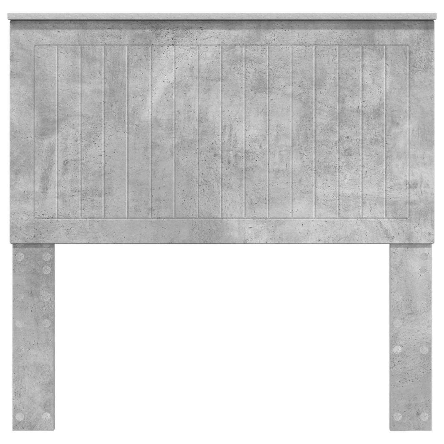 vidaXL Headboard Concrete Grey Engineered wood 4