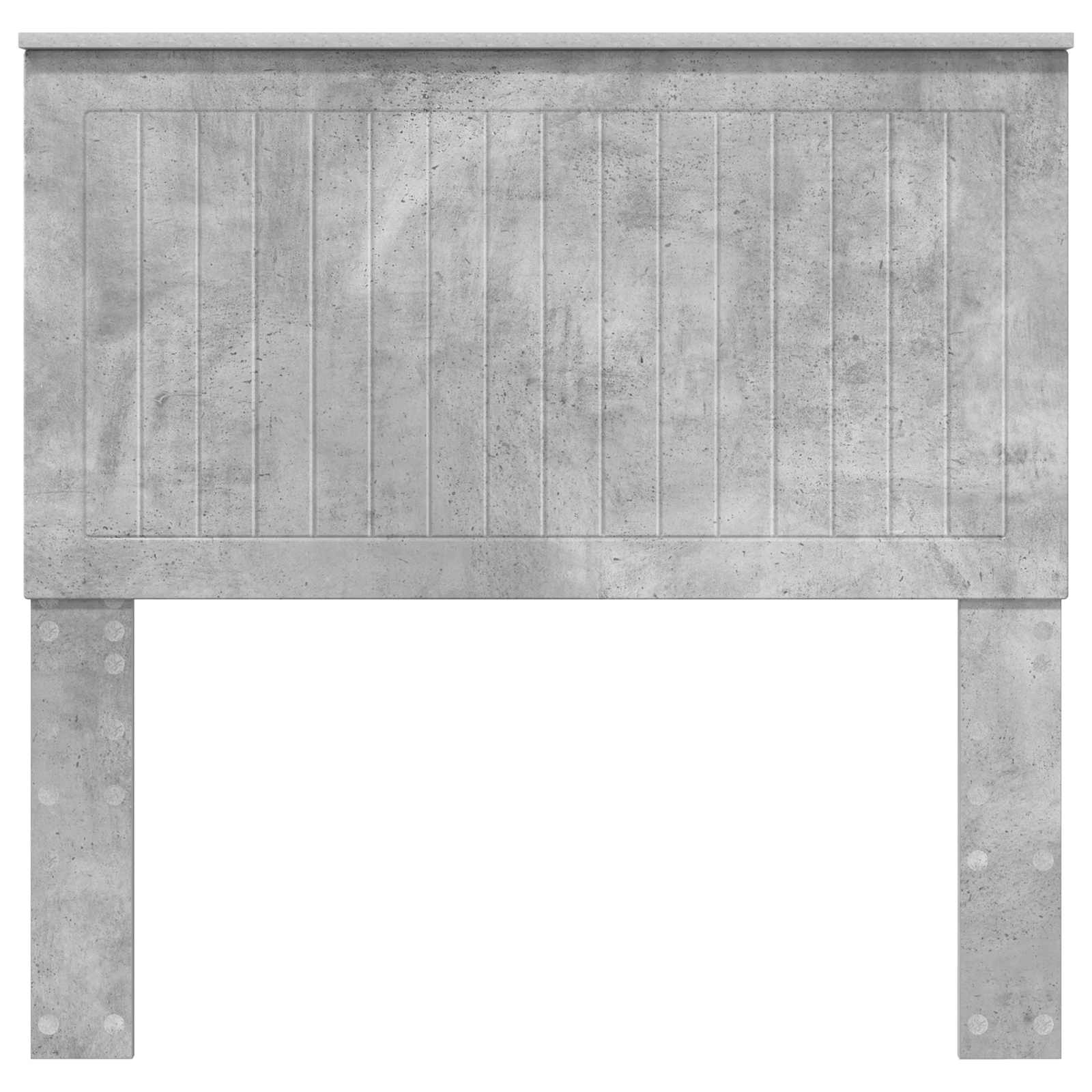 vidaXL Headboard Concrete Grey Engineered wood 4