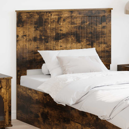 vidaXL Headboard Smoked Oak Engineered wood 1
