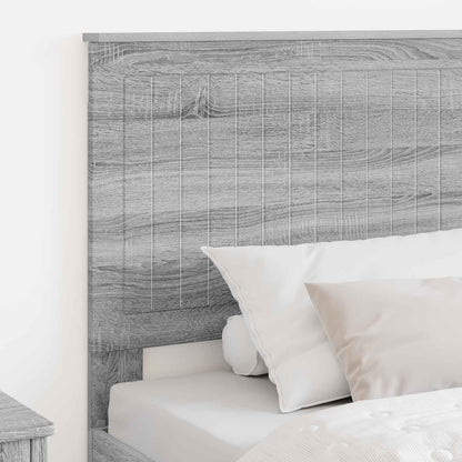 vidaXL Headboard Grey Sonoma Engineered wood 3