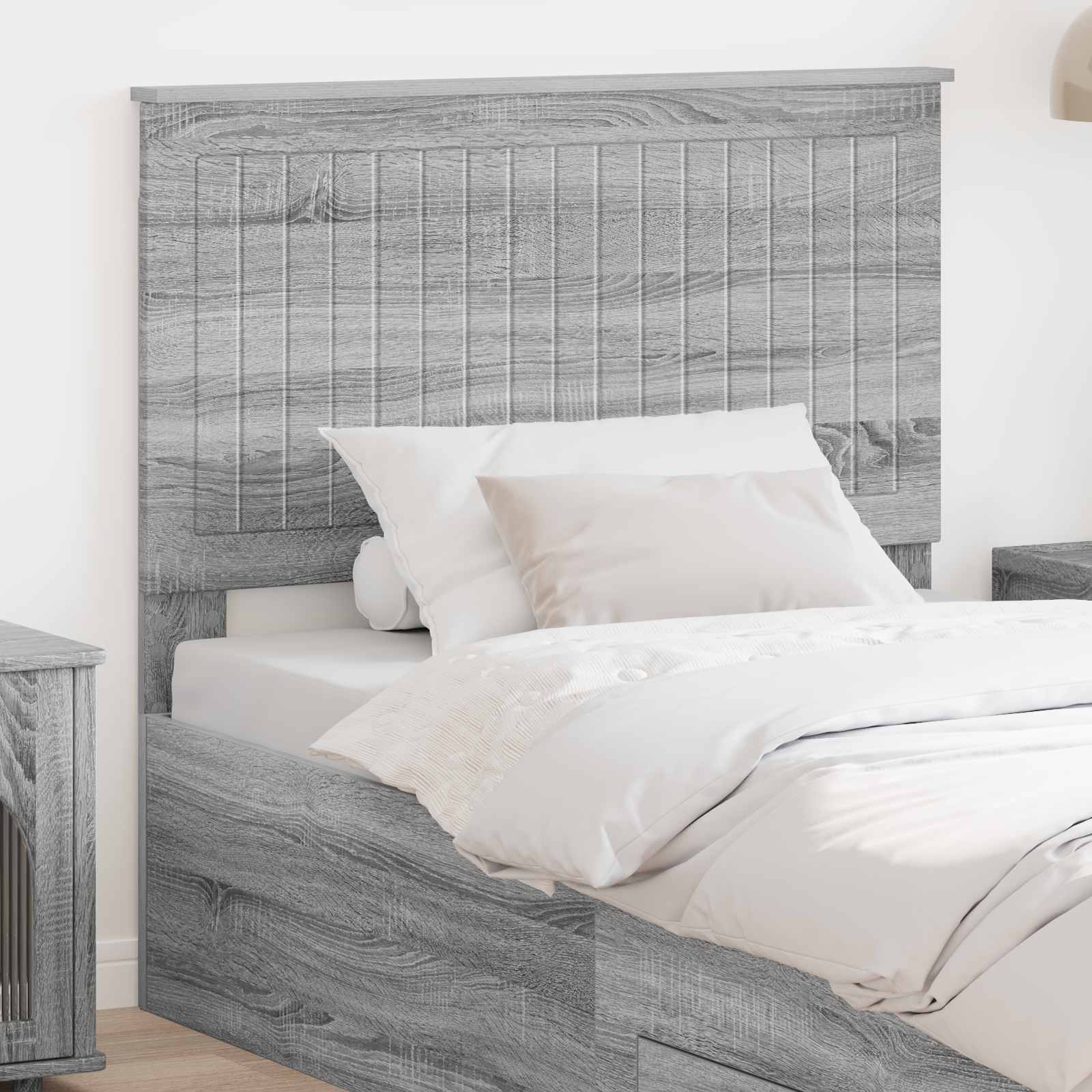 vidaXL Headboard Grey Sonoma Engineered wood 1