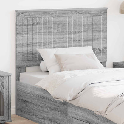 vidaXL Headboard Grey Sonoma Engineered wood 1