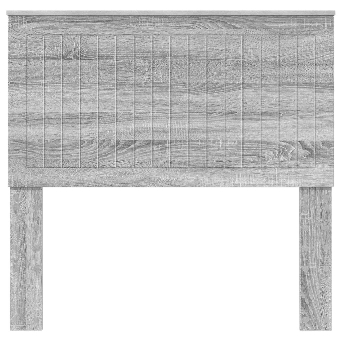 vidaXL Headboard Grey Sonoma Engineered wood 4