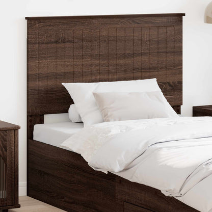 vidaXL Headboard Brown Oak Engineered wood 1