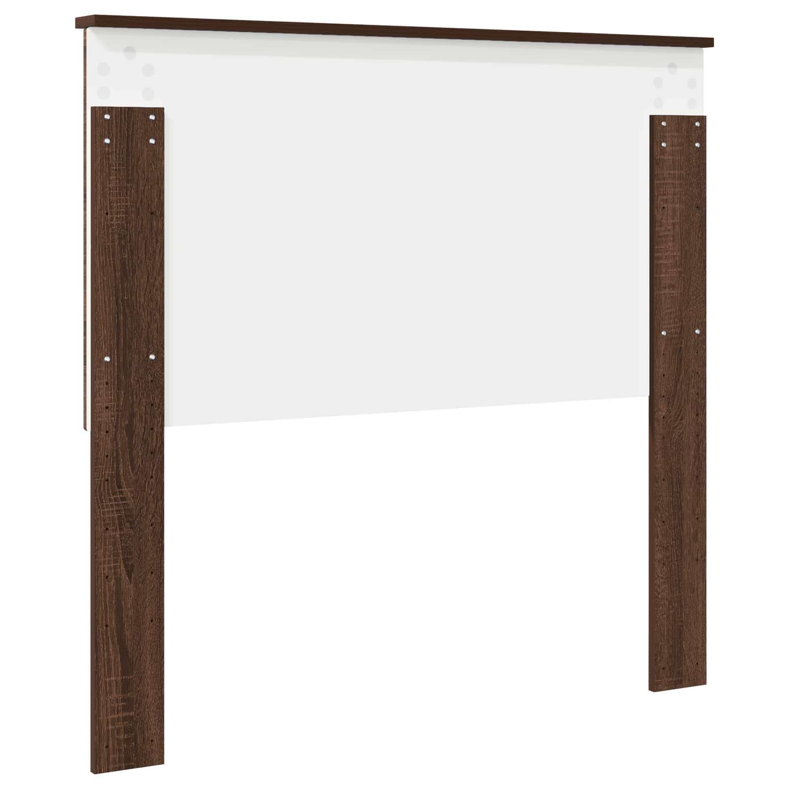 vidaXL Headboard Brown Oak Engineered wood 6