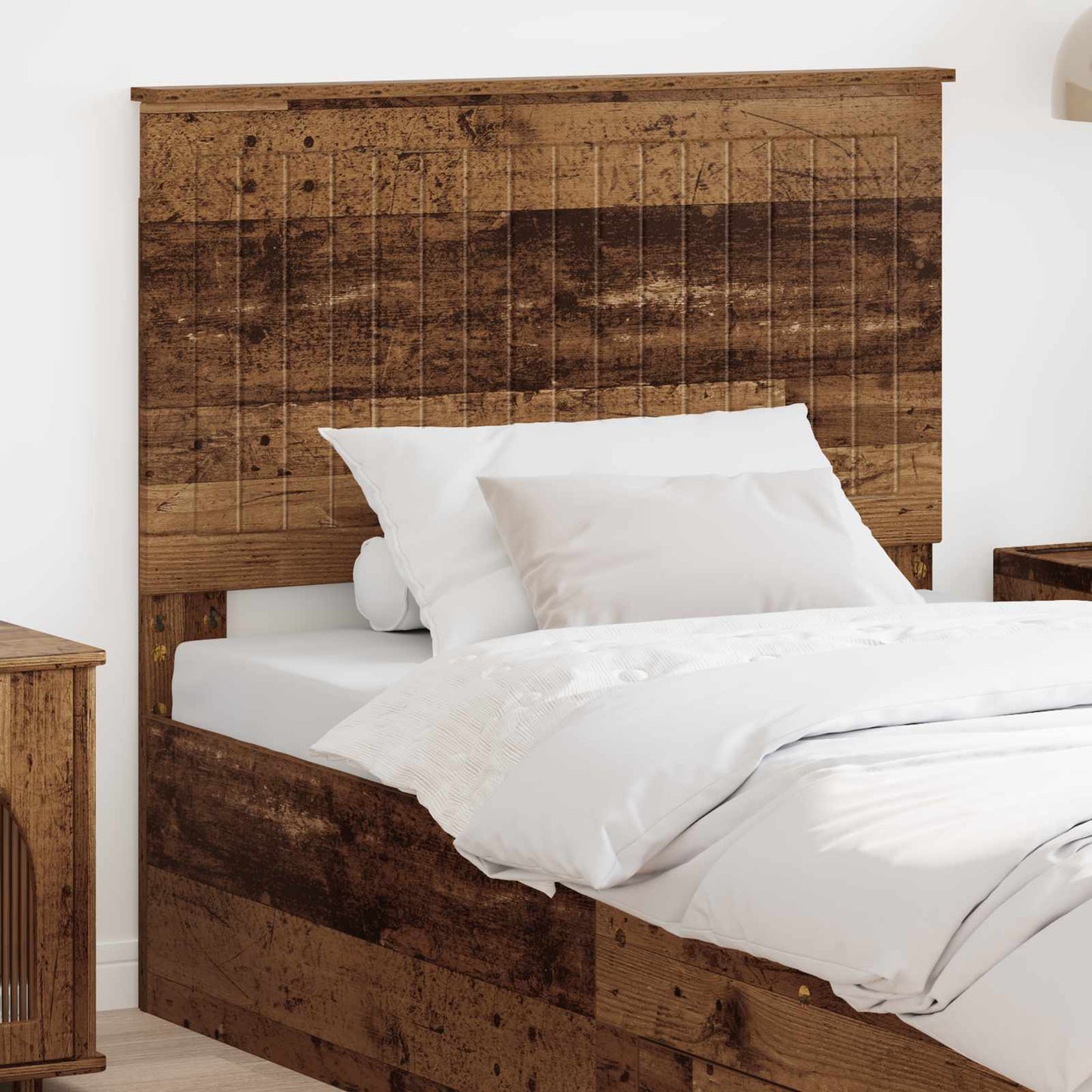 vidaXL Headboard Old Wood Engineered wood 1