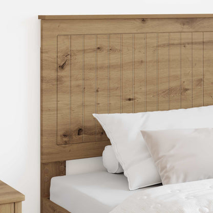 vidaXL Headboard Artisan Oak Engineered wood 3