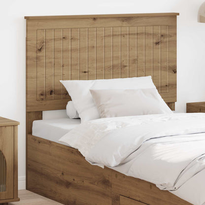 vidaXL Headboard Artisan Oak Engineered wood 1