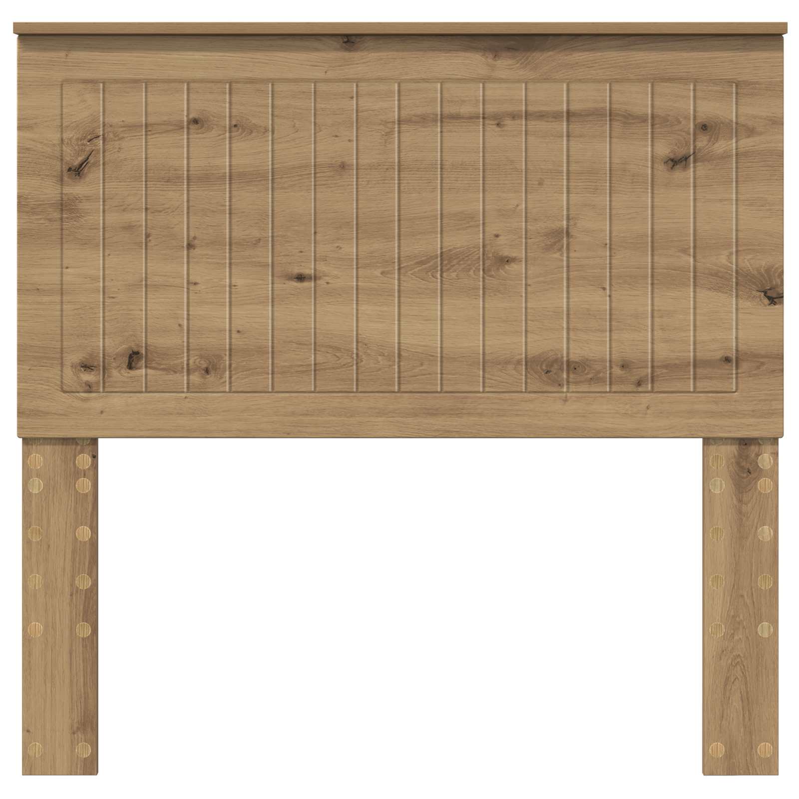 vidaXL Headboard Artisan Oak Engineered wood 4