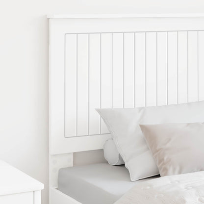 vidaXL Headboard White Engineered wood 3