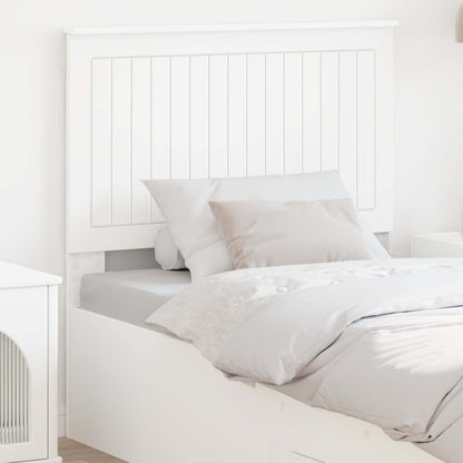 vidaXL Headboard White Engineered wood 1