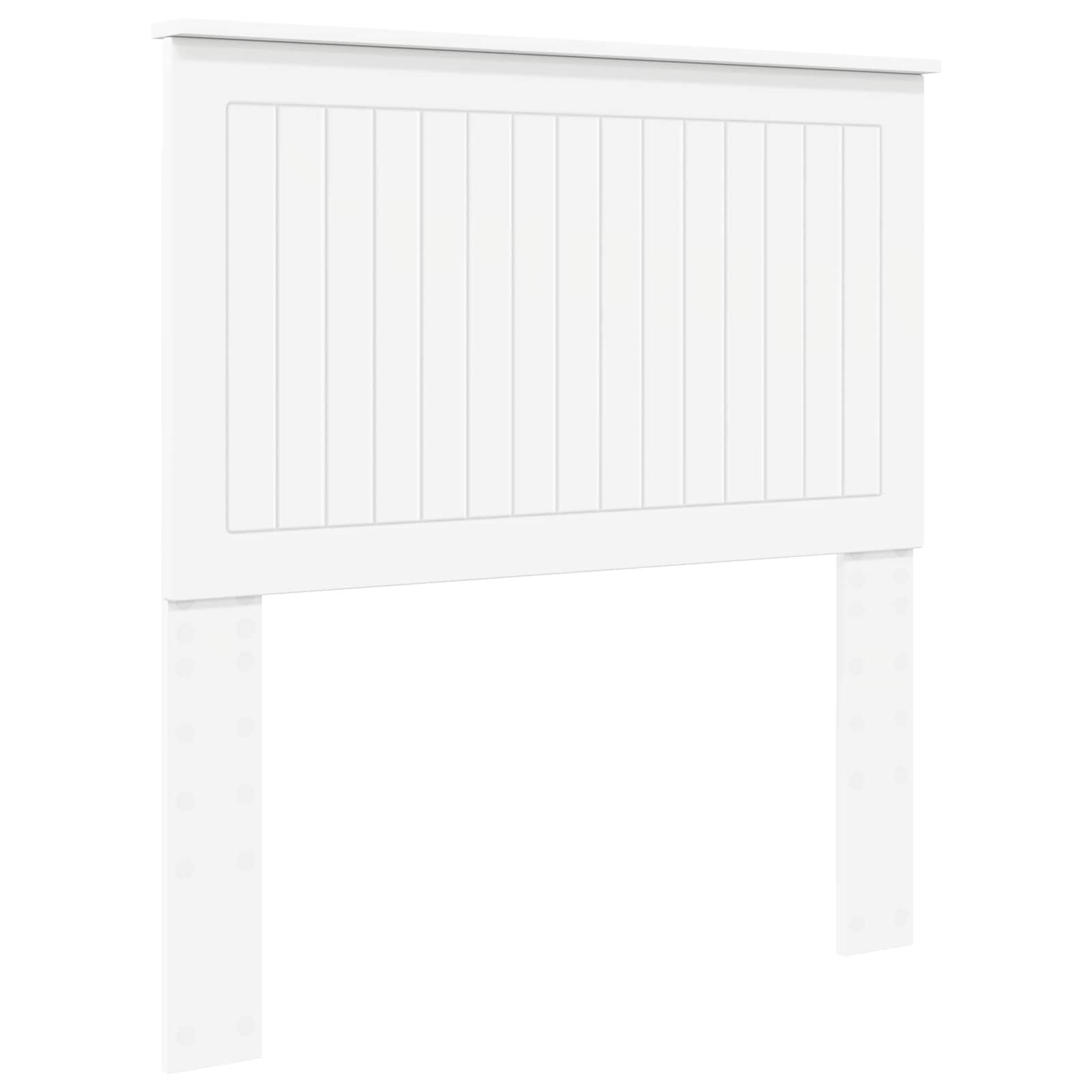 vidaXL Headboard White Engineered wood 2