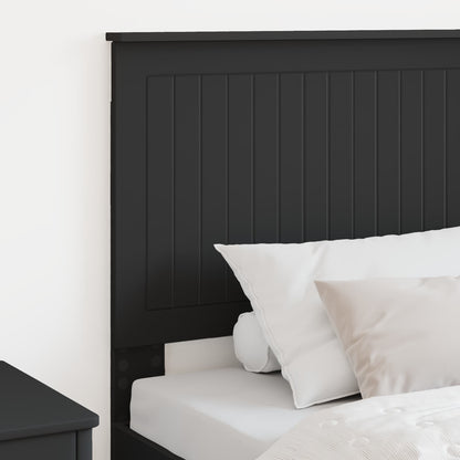 vidaXL Headboard Black Oak Engineered wood 3