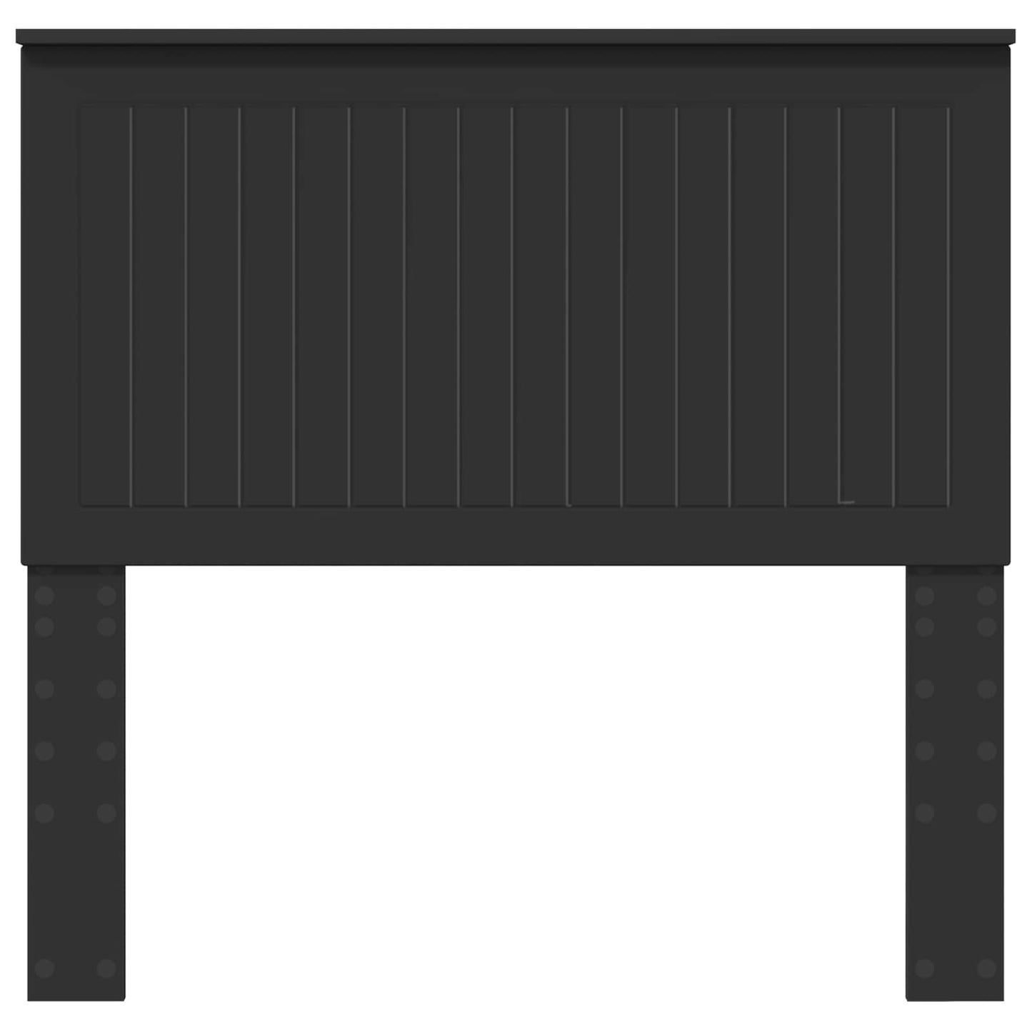 vidaXL Headboard Black Oak Engineered wood 4