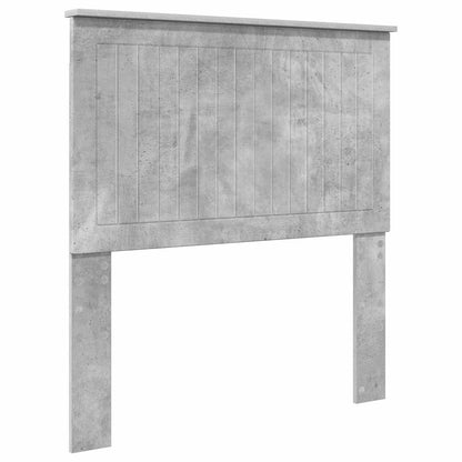 vidaXL Headboard Concrete Grey Engineered wood 2