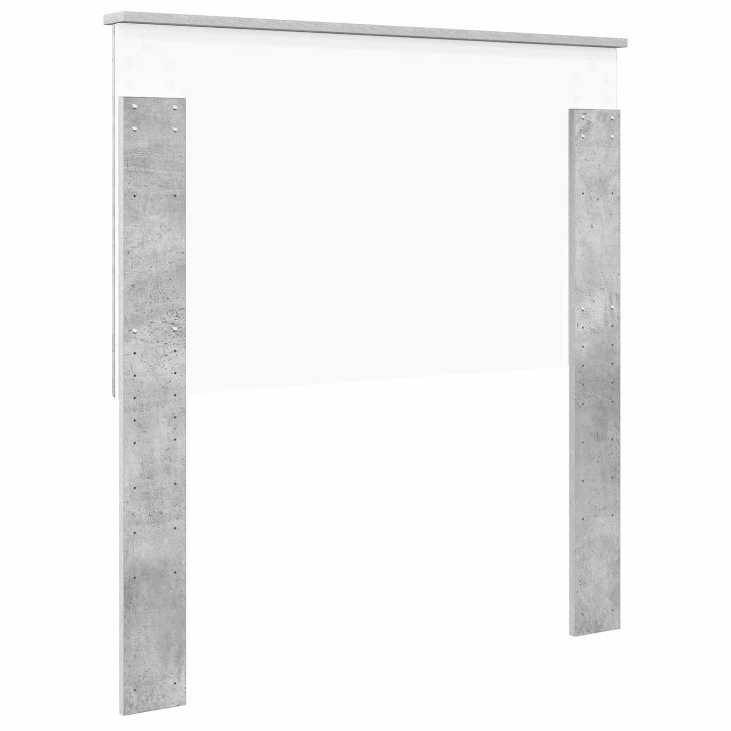 vidaXL Headboard Concrete Grey Engineered wood 6