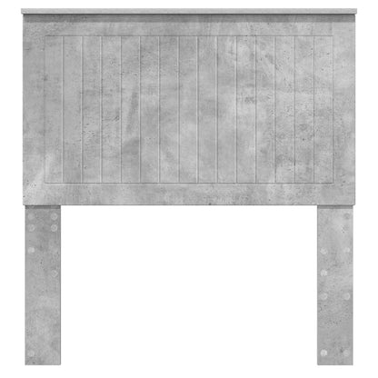 vidaXL Headboard Concrete Grey Engineered wood 4