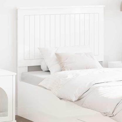 vidaXL Headboard Gloss White Engineered wood 1