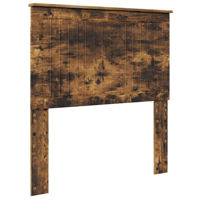 vidaXL Headboard Smoked Oak Engineered wood 2