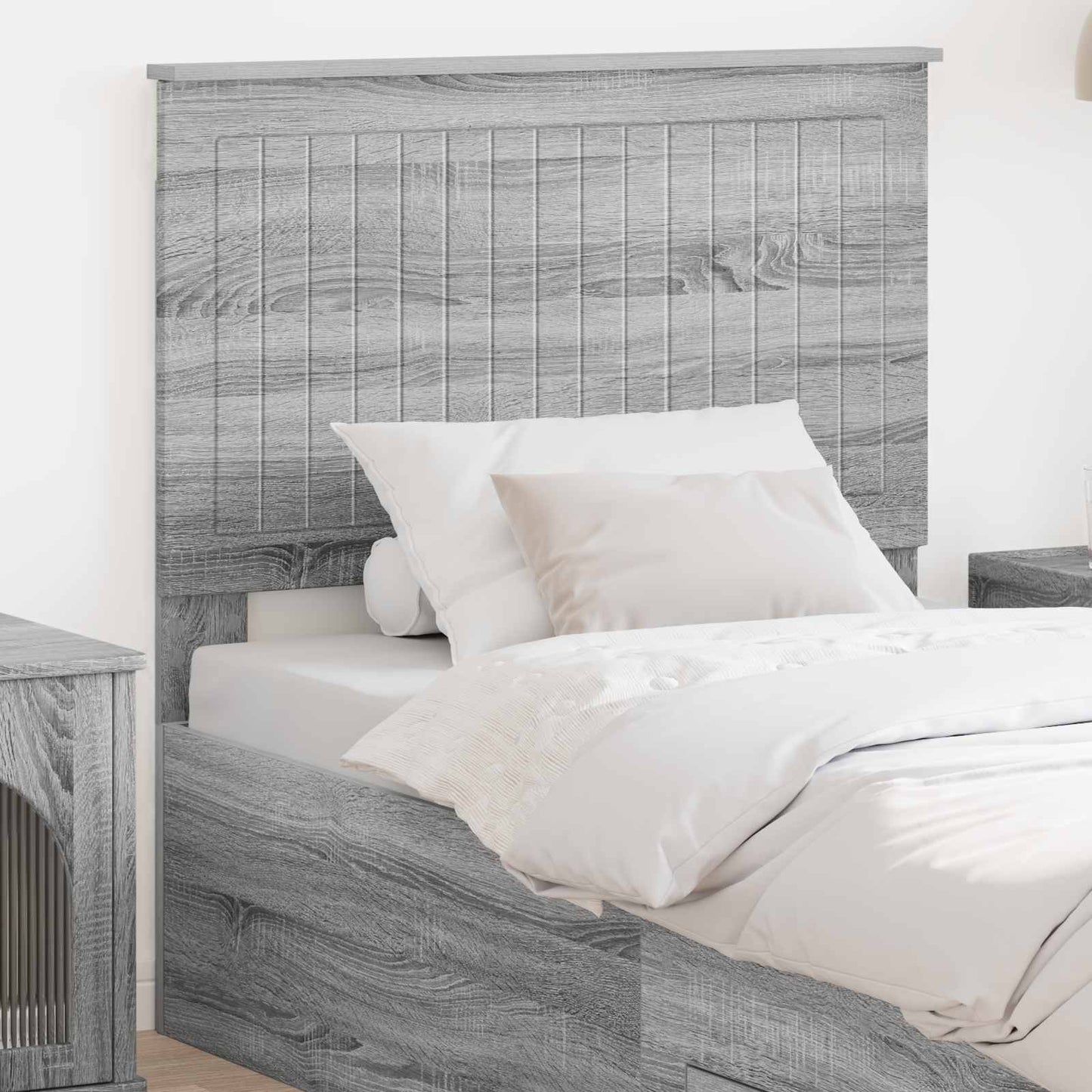 vidaXL Headboard Grey Sonoma Engineered wood 1