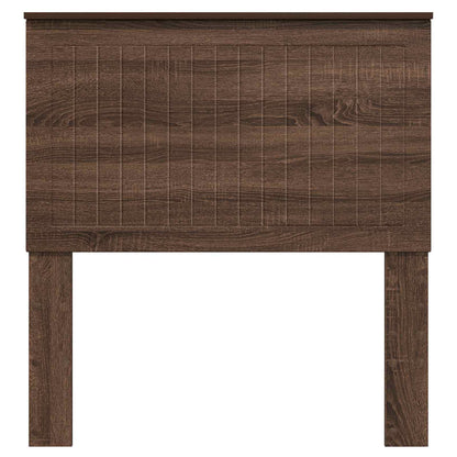 vidaXL Headboard Brown Oak Engineered wood 4