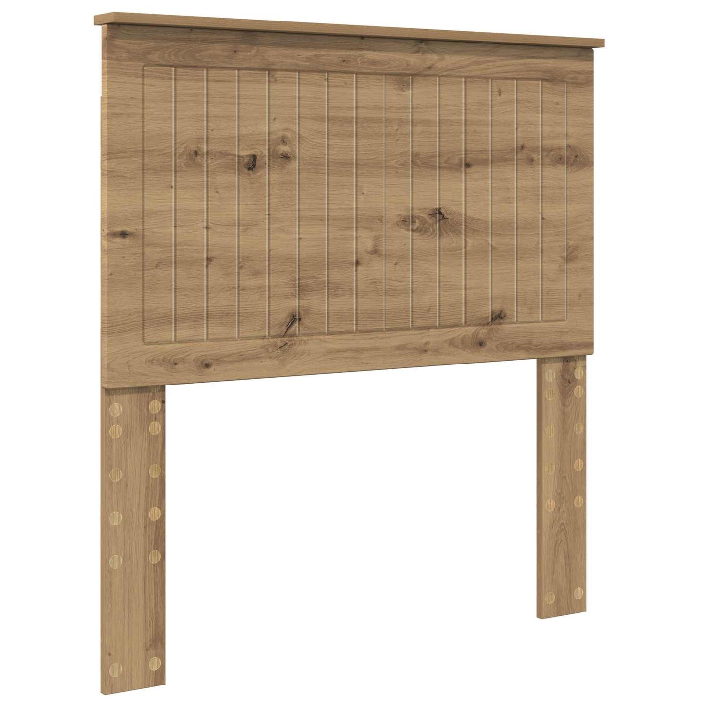vidaXL Headboard Artisan Oak Engineered wood 2