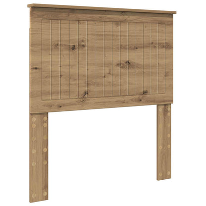 vidaXL Headboard Artisan Oak Engineered wood 2
