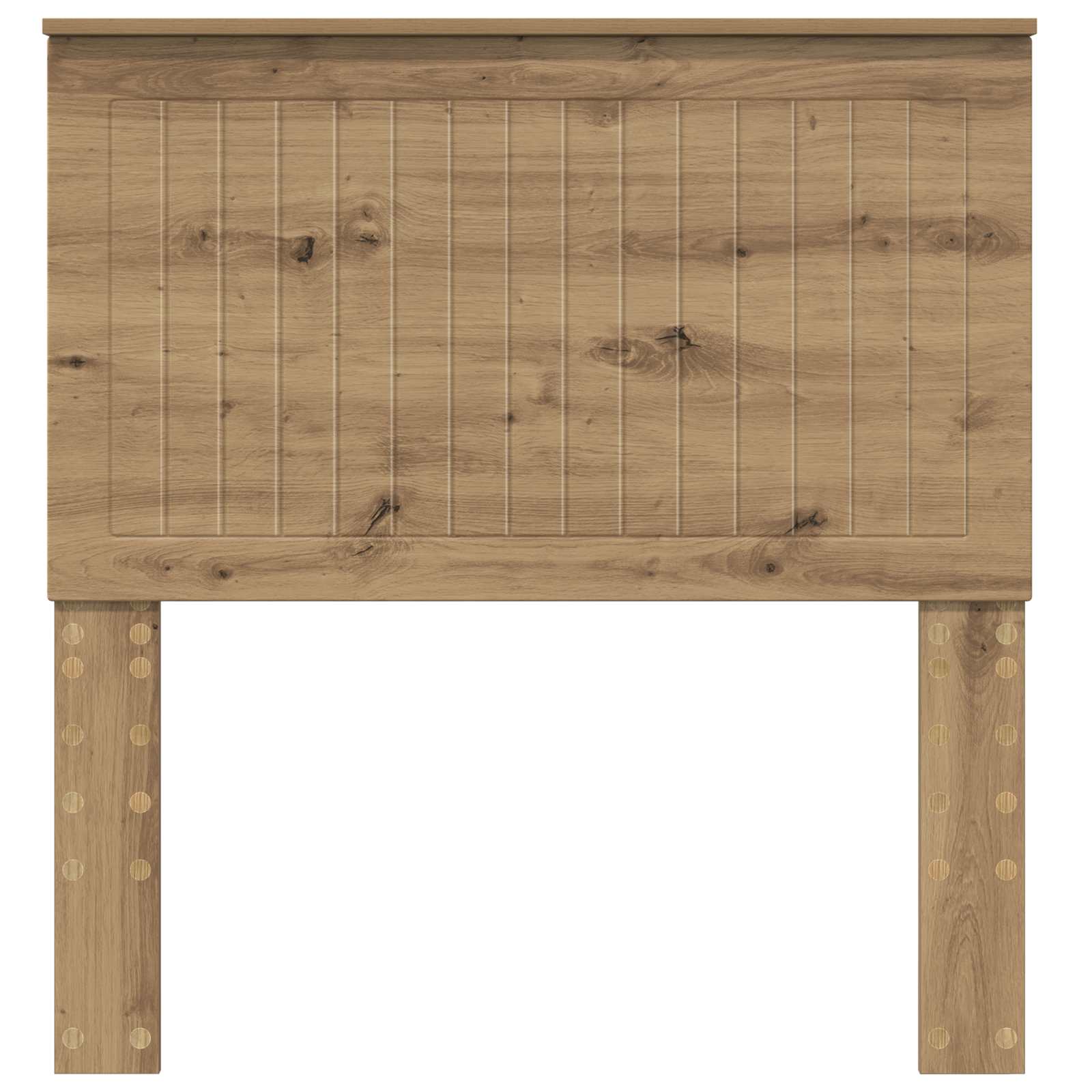 vidaXL Headboard Artisan Oak Engineered wood 4