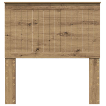 vidaXL Headboard Artisan Oak Engineered wood 4