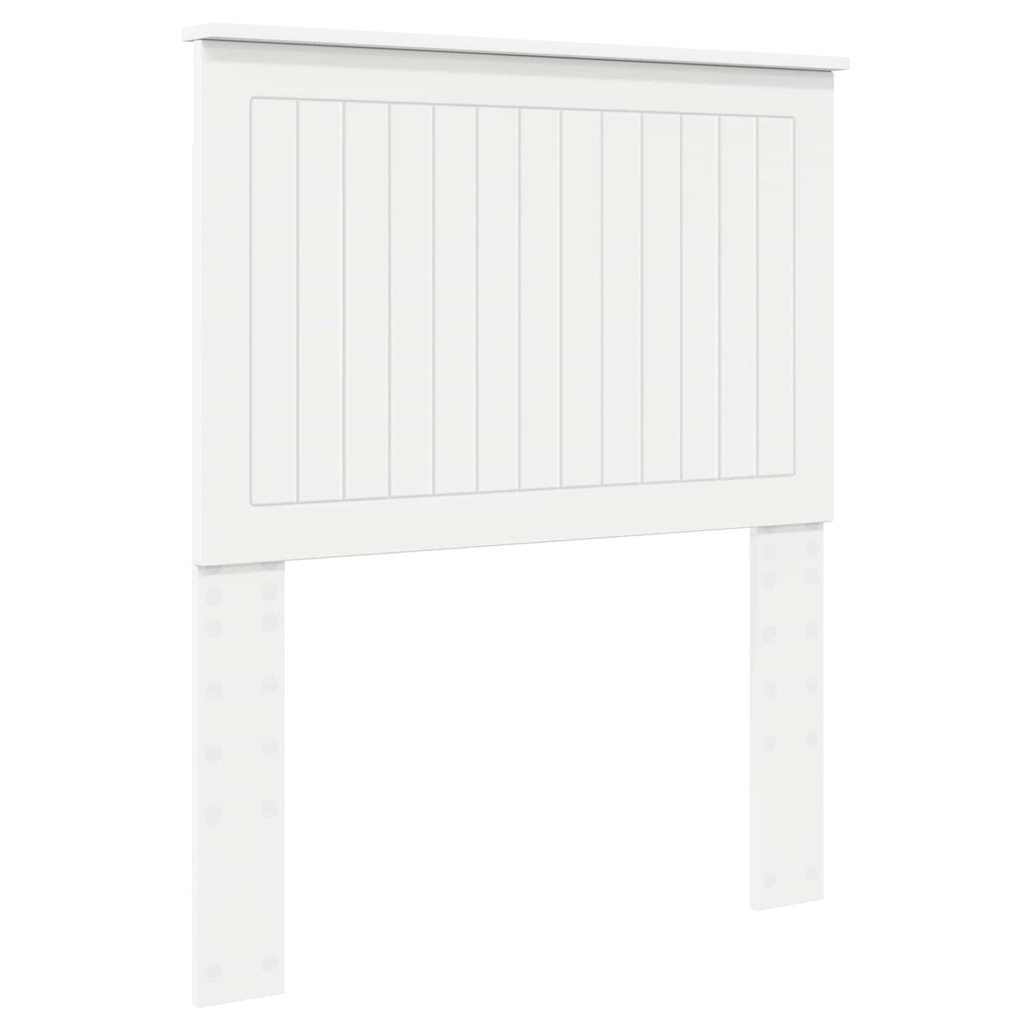 vidaXL Headboard White Engineered wood 2