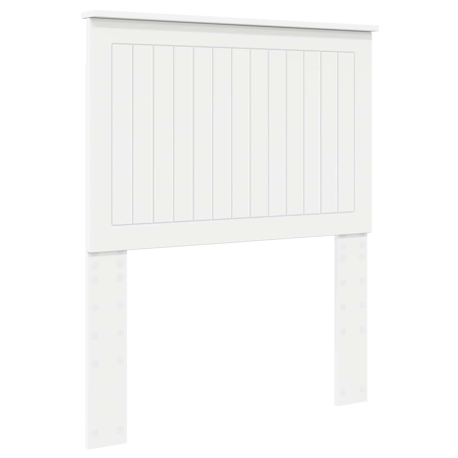 vidaXL Headboard White Engineered wood 2