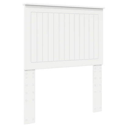 vidaXL Headboard White Engineered wood 2