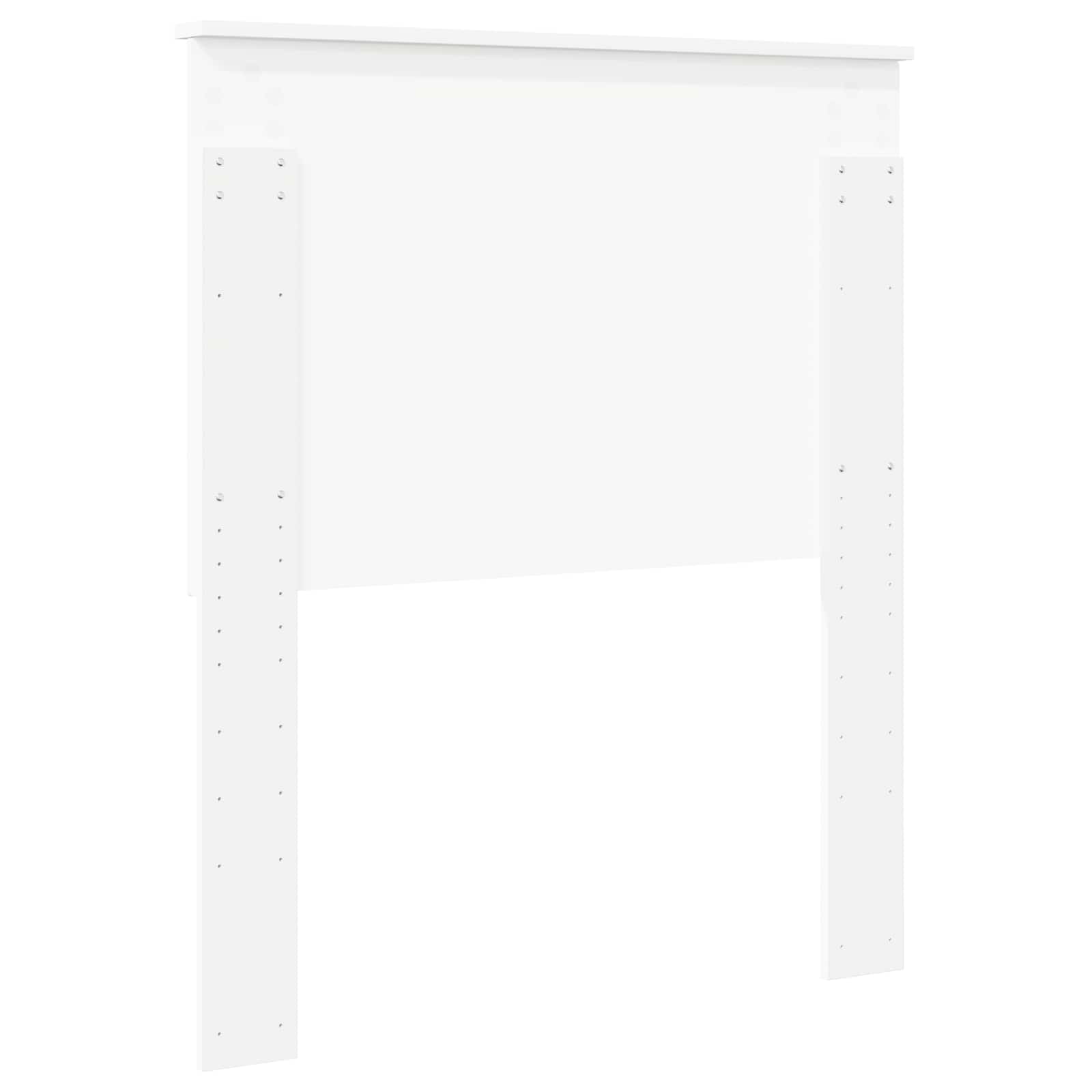 vidaXL Headboard White Engineered wood 6