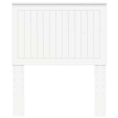 vidaXL Headboard White Engineered wood 4