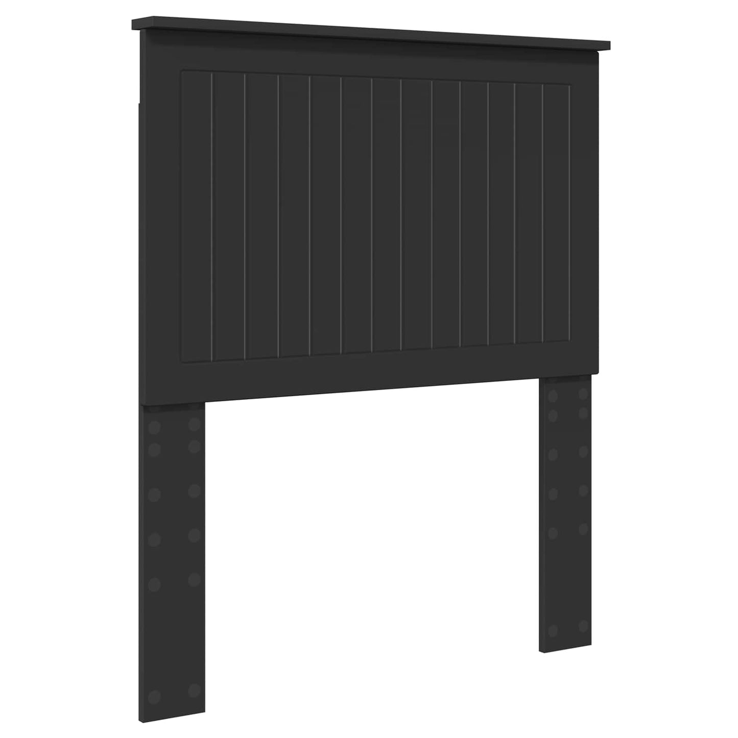 vidaXL Headboard Black Oak Engineered wood 2