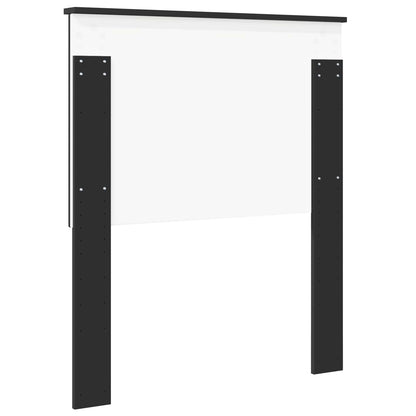 vidaXL Headboard Black Oak Engineered wood 6