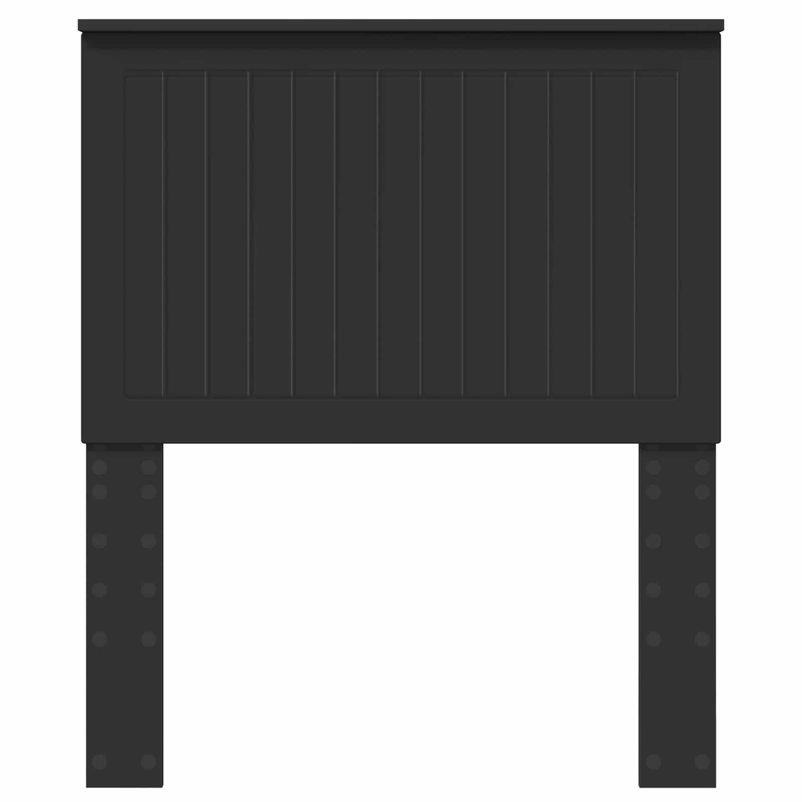 vidaXL Headboard Black Oak Engineered wood 4