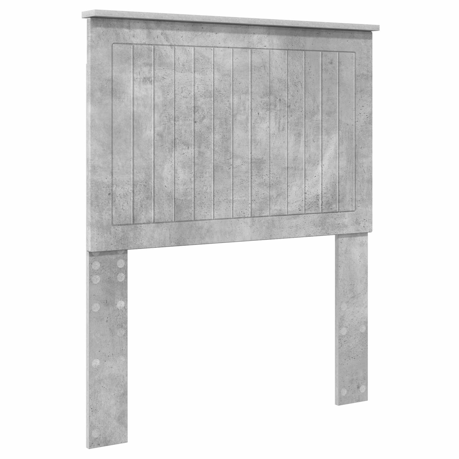 vidaXL Headboard Concrete Grey Engineered wood 2
