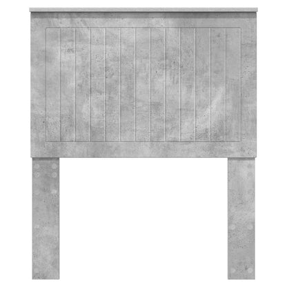 vidaXL Headboard Concrete Grey Engineered wood 4