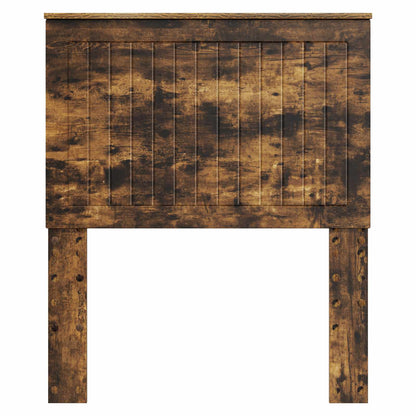 vidaXL Headboard Smoked Oak Engineered wood 4