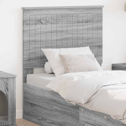 vidaXL Headboard Grey Sonoma Engineered wood 1