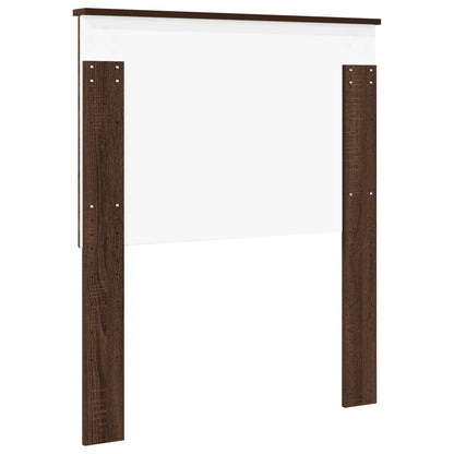 vidaXL Headboard Brown Oak Engineered wood 6