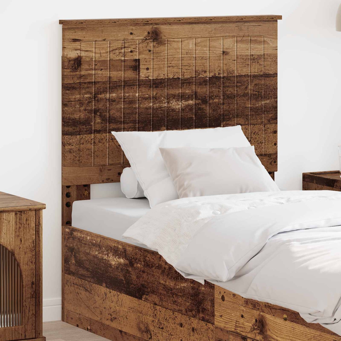 vidaXL Headboard Old Wood Engineered wood 1