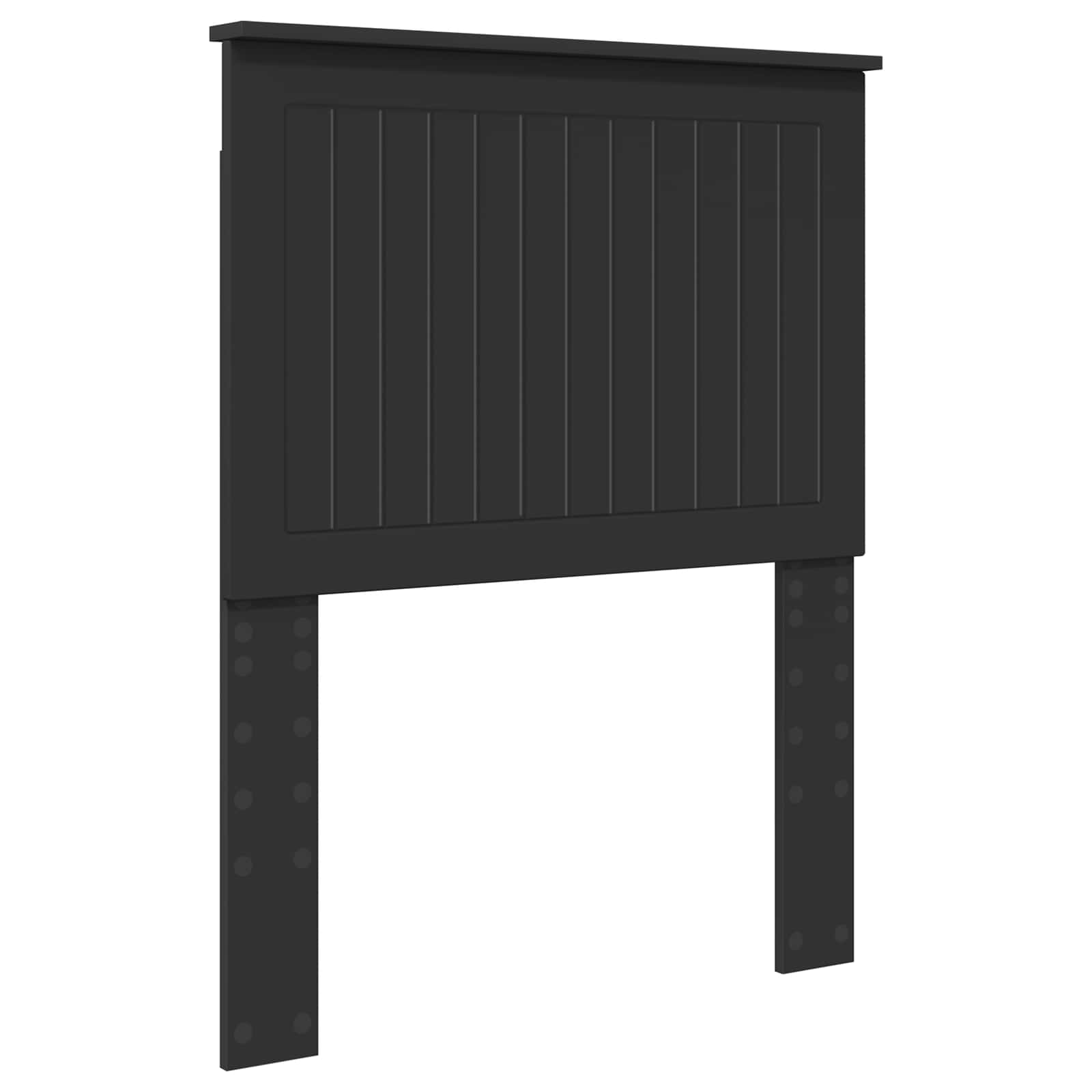 vidaXL Headboard Black Oak Engineered wood 2