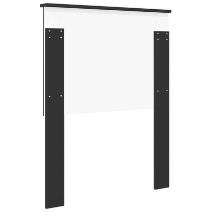 vidaXL Headboard Black Oak Engineered wood 6