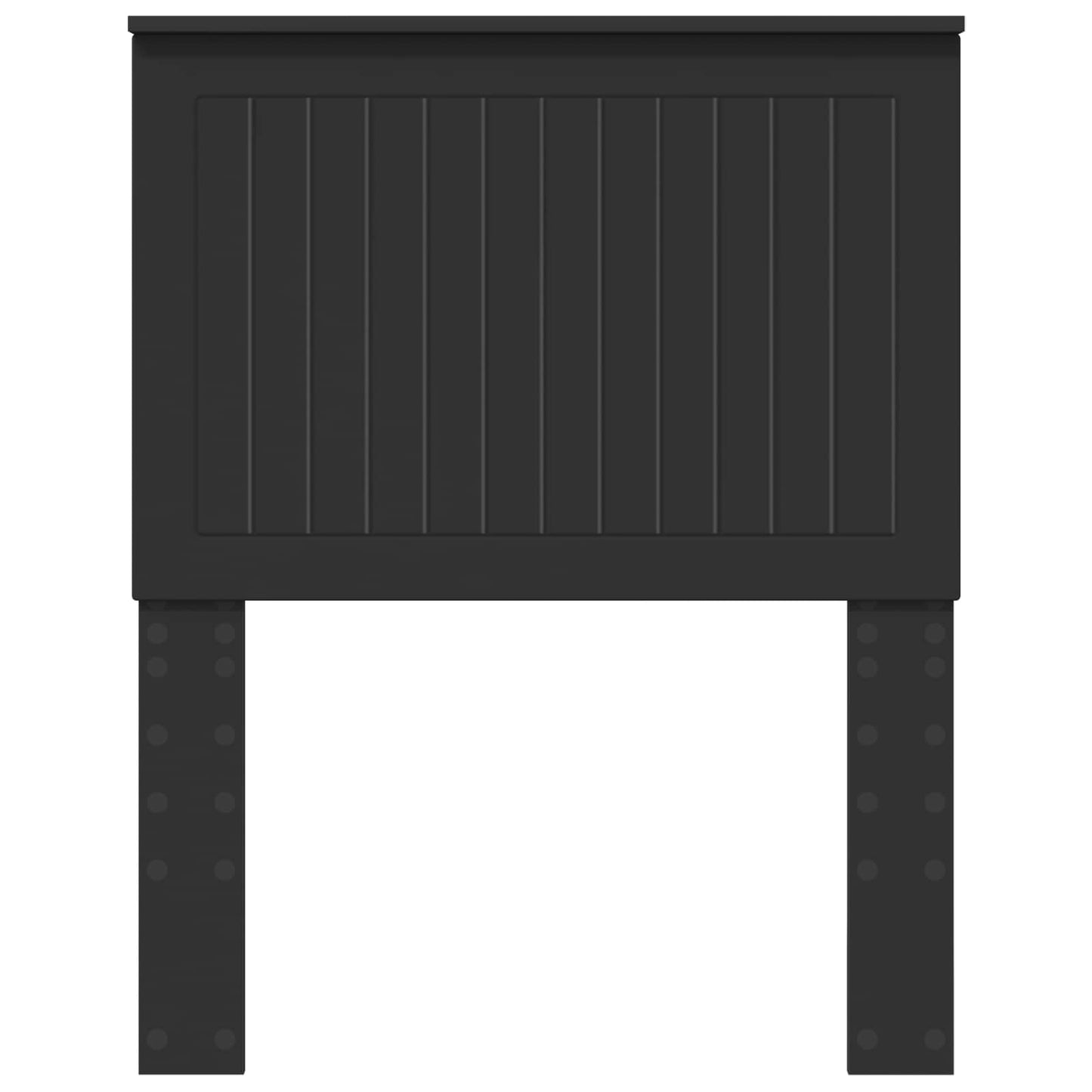 vidaXL Headboard Black Oak Engineered wood 4