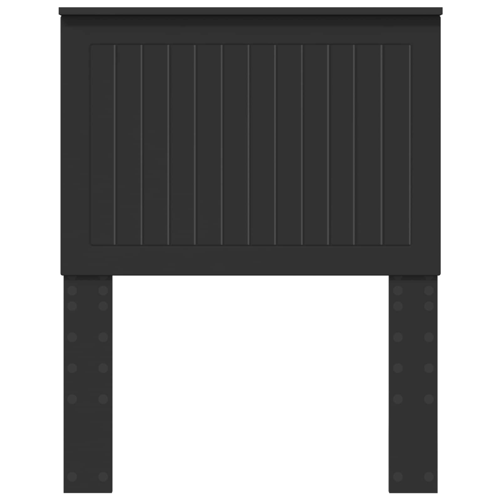 vidaXL Headboard Black Oak Engineered wood 4