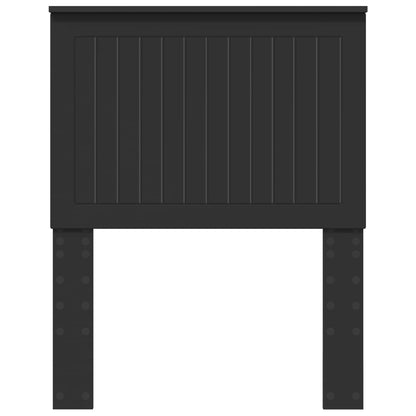 vidaXL Headboard Black Oak Engineered wood 4